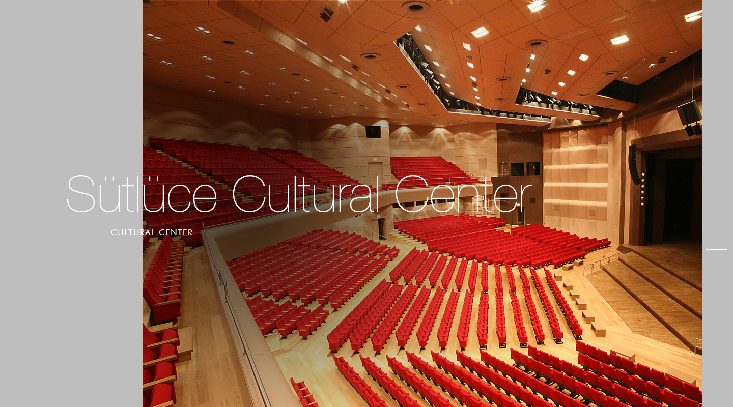 Sütlüce Cultural Center Applications